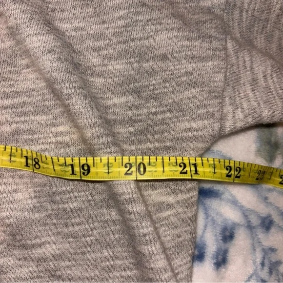 Hollister Gray Full Zip Hoodie Sweatshirt Women’s M - Picture 3 of 5